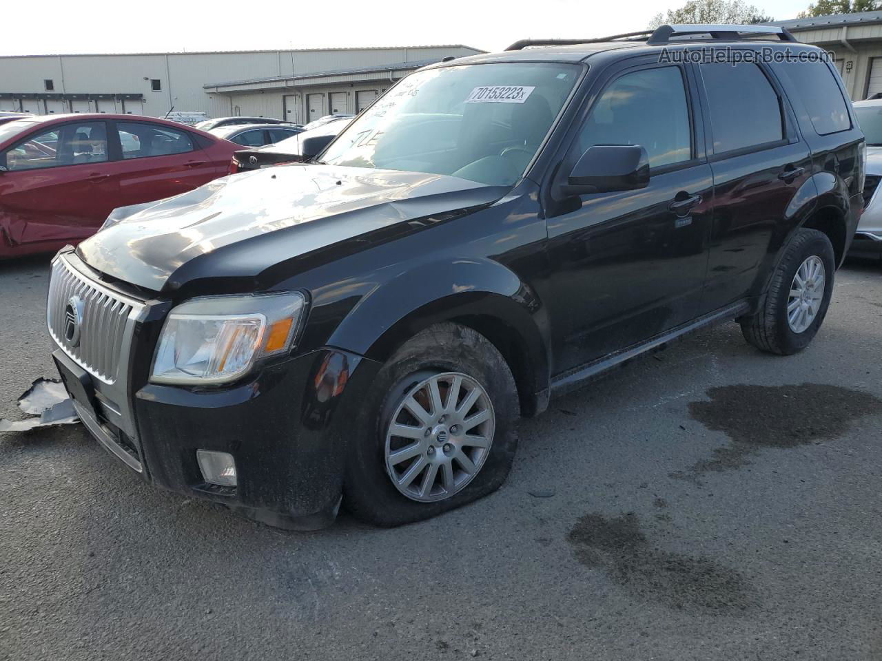 2010 Mercury Mariner Premier Черный vin: 4M2CN8HG2AKJ20901