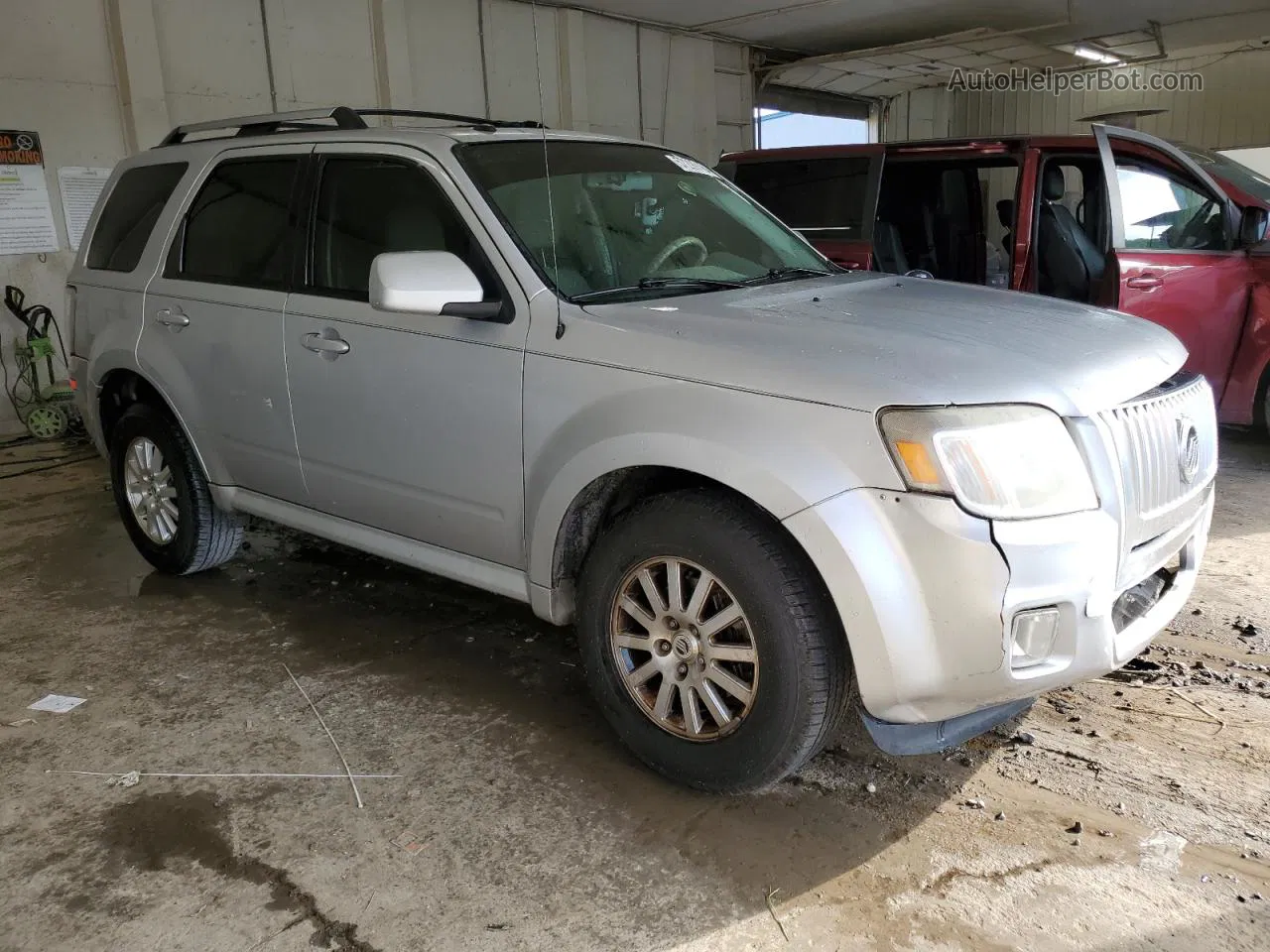 2011 Mercury Mariner Premier Silver vin: 4M2CN8HG2BKJ03873