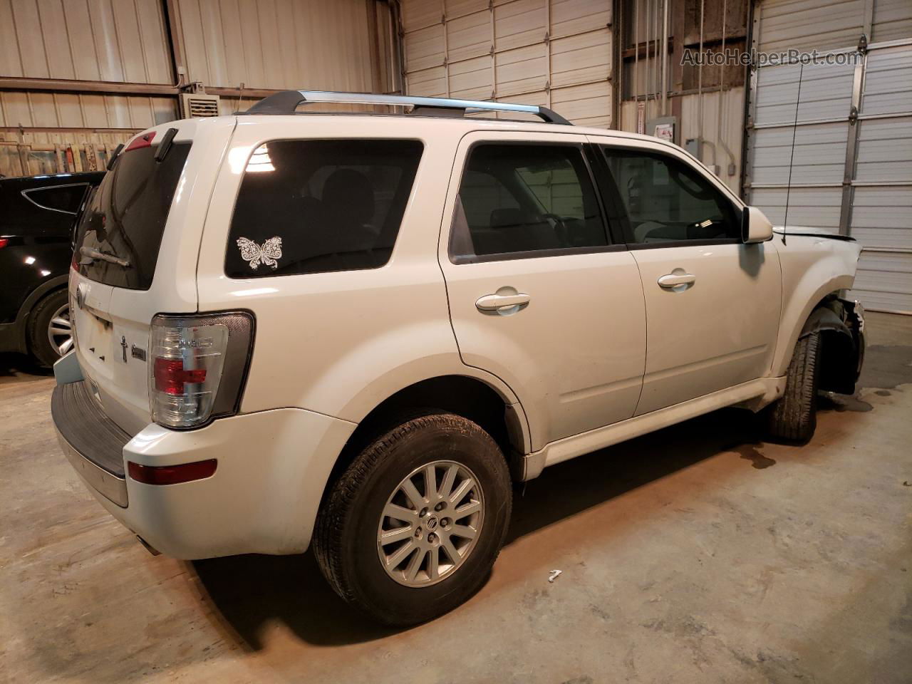 2011 Mercury Mariner Premier White vin: 4M2CN8HG2BKJ08118