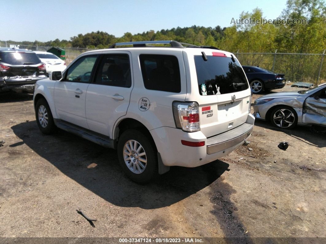 2010 Mercury Mariner Premier Белый vin: 4M2CN8HG3AKJ02519