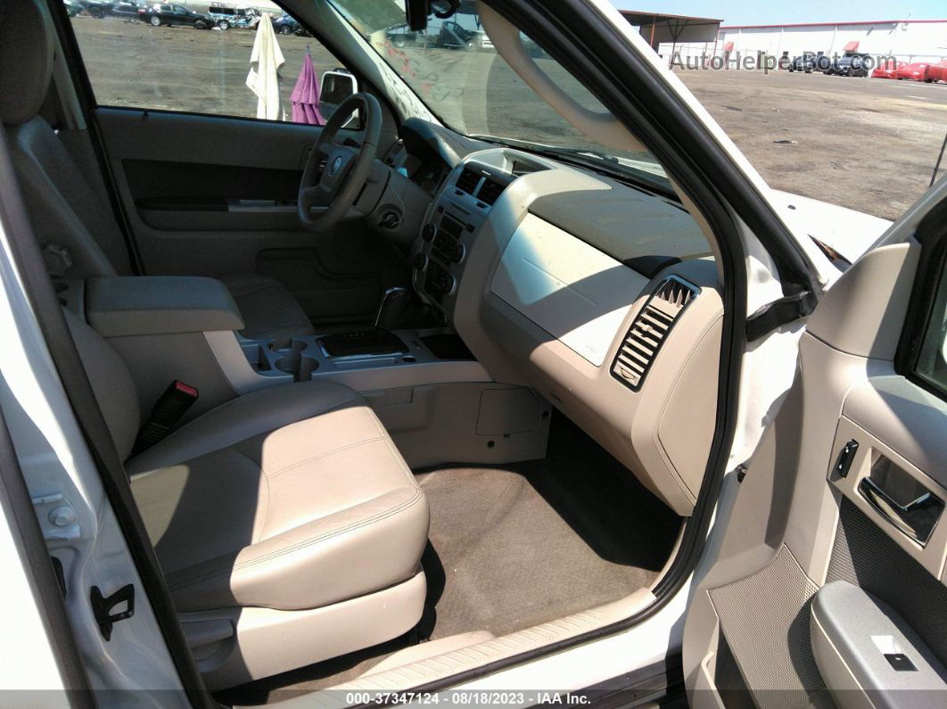 2010 Mercury Mariner Premier Белый vin: 4M2CN8HG3AKJ02519