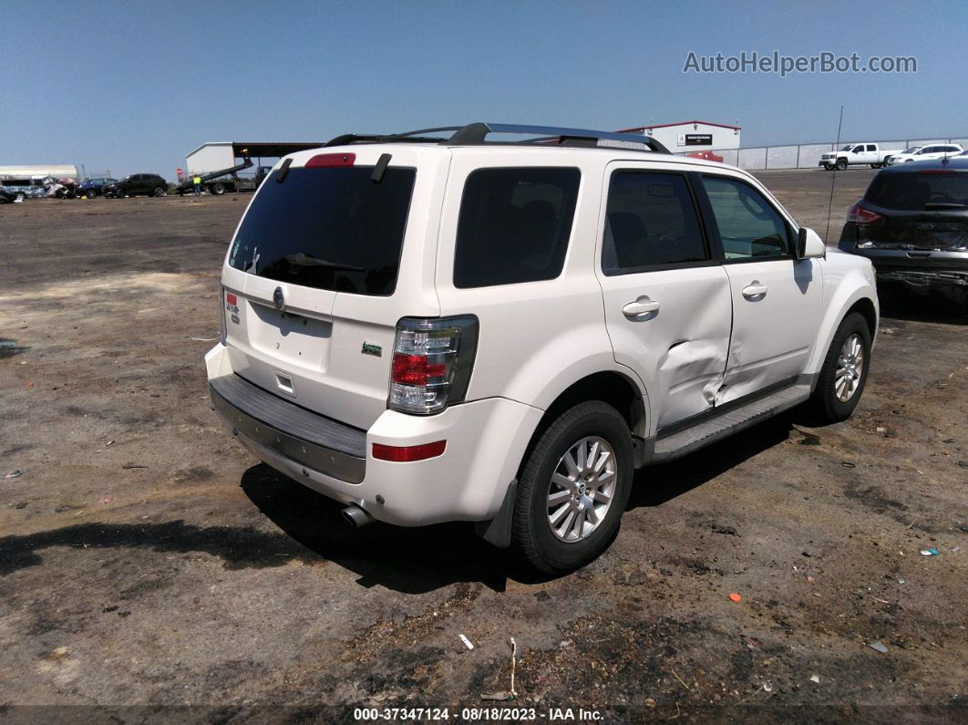 2010 Mercury Mariner Premier Белый vin: 4M2CN8HG3AKJ02519