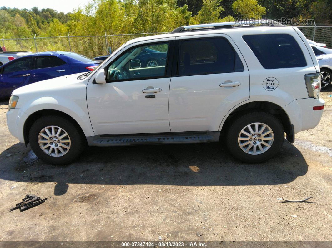 2010 Mercury Mariner Premier Белый vin: 4M2CN8HG3AKJ02519