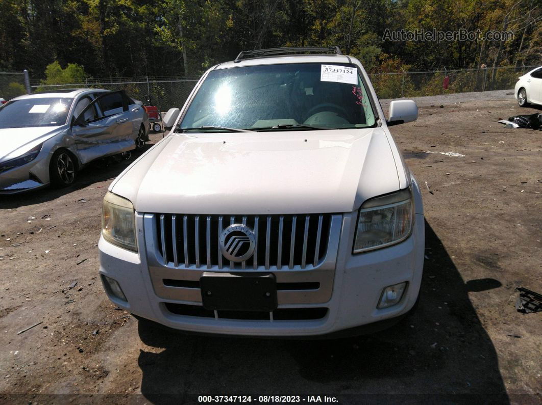 2010 Mercury Mariner Premier Белый vin: 4M2CN8HG3AKJ02519