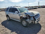 2010 Mercury Mariner Premier Silver vin: 4M2CN8HG3AKJ03203