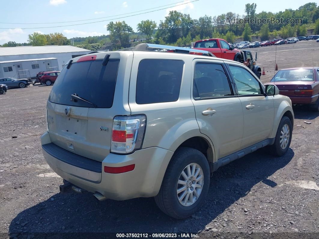 2010 Mercury Mariner Premier Золотой vin: 4M2CN8HG3AKJ05467