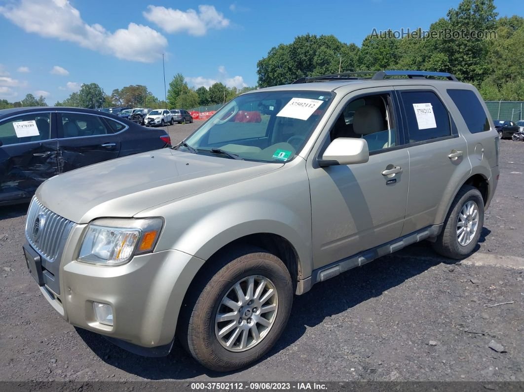 2010 Mercury Mariner Premier Gold vin: 4M2CN8HG3AKJ05467