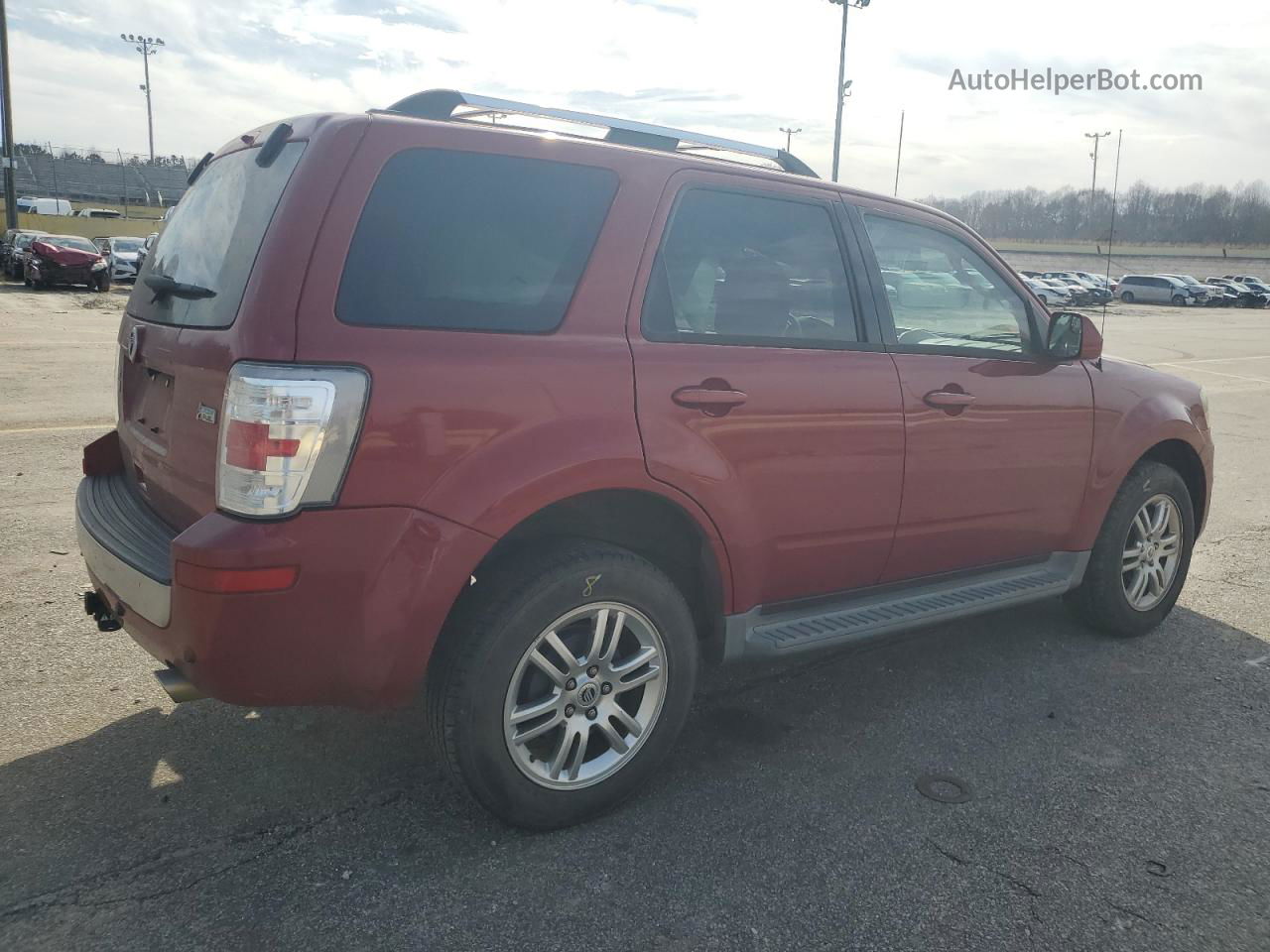 2010 Mercury Mariner Premier Красный vin: 4M2CN8HG3AKJ13696