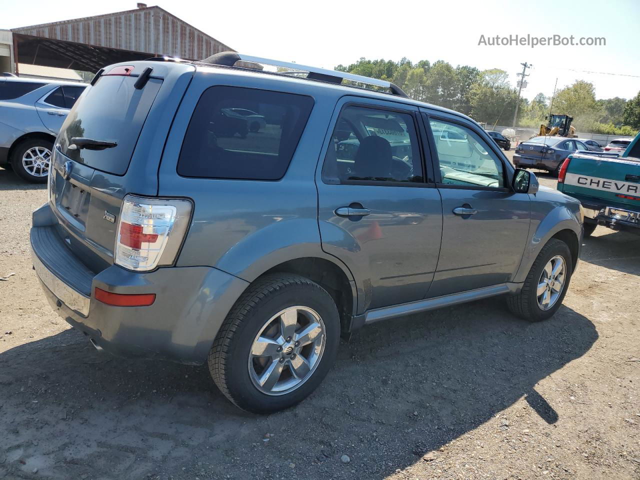 2011 Mercury Mariner Premier Синий vin: 4M2CN8HG3BKJ03879