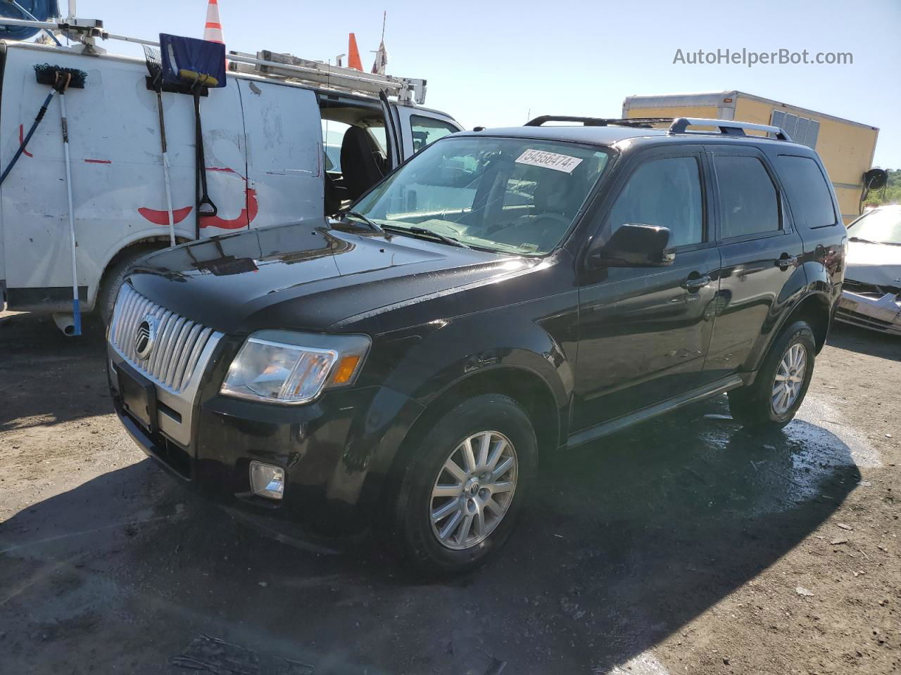 2011 Mercury Mariner Premier Черный vin: 4M2CN8HG3BKJ07298