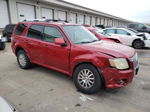 2011 Mercury Mariner Premier Красный vin: 4M2CN8HG3BKJ07480