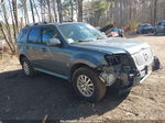 2011 Mercury Mariner Premier Blue vin: 4M2CN8HG3BKJ07947