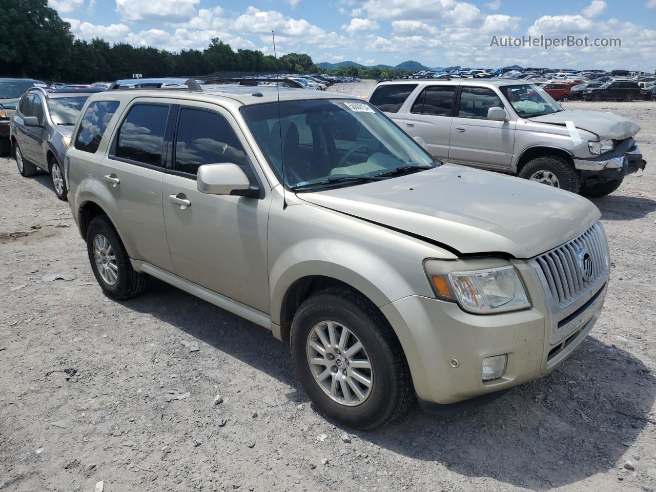 2010 Mercury Mariner Premier Бежевый vin: 4M2CN8HG4AKJ11603