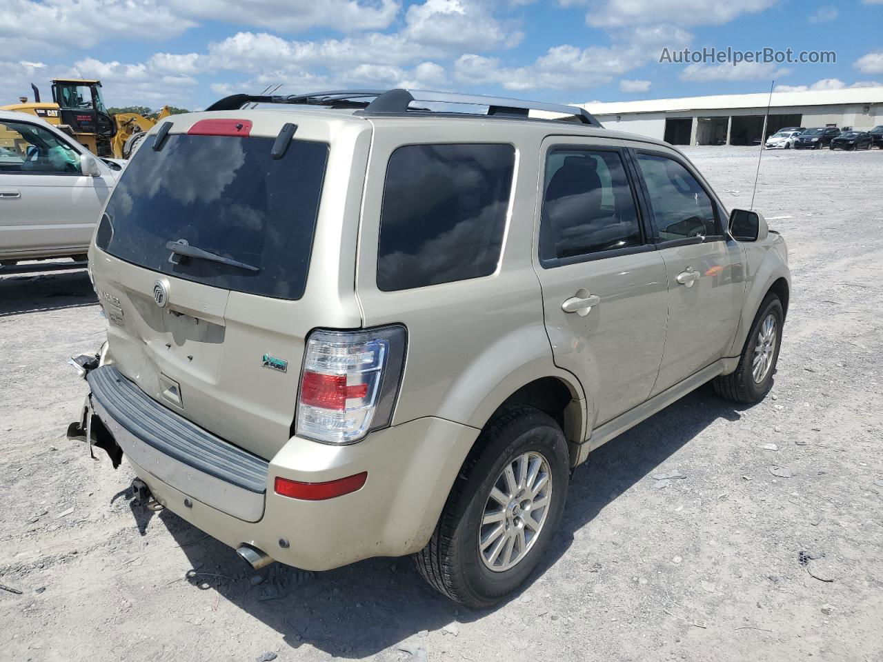 2010 Mercury Mariner Premier Бежевый vin: 4M2CN8HG4AKJ11603