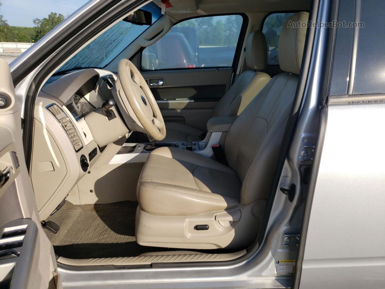 2010 Mercury Mariner Premier Silver vin: 4M2CN8HG4AKJ20656