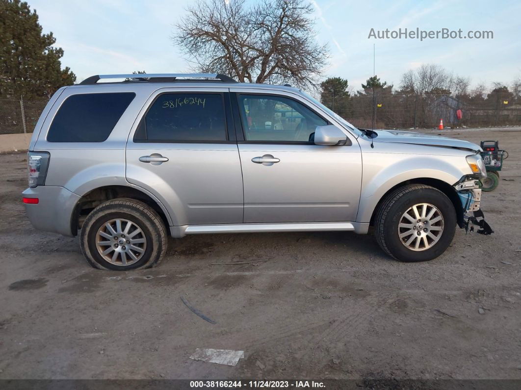 2010 Mercury Mariner Premier Silver vin: 4M2CN8HG4AKJ25209