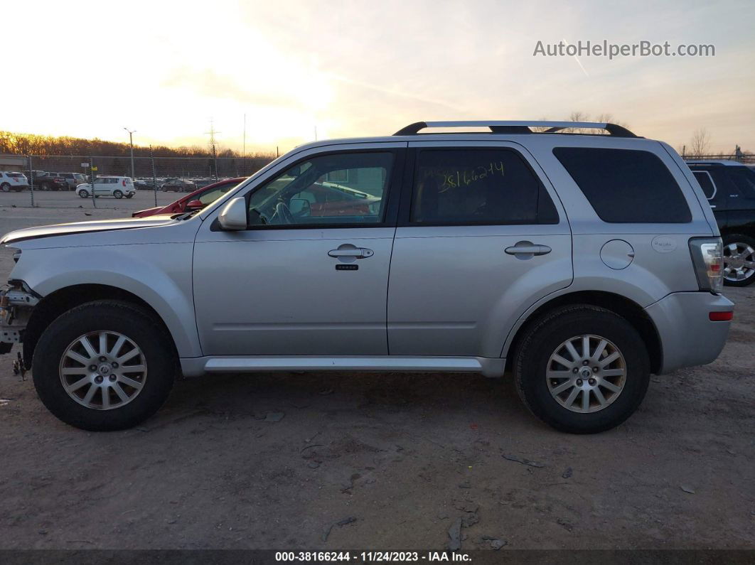 2010 Mercury Mariner Premier Silver vin: 4M2CN8HG4AKJ25209