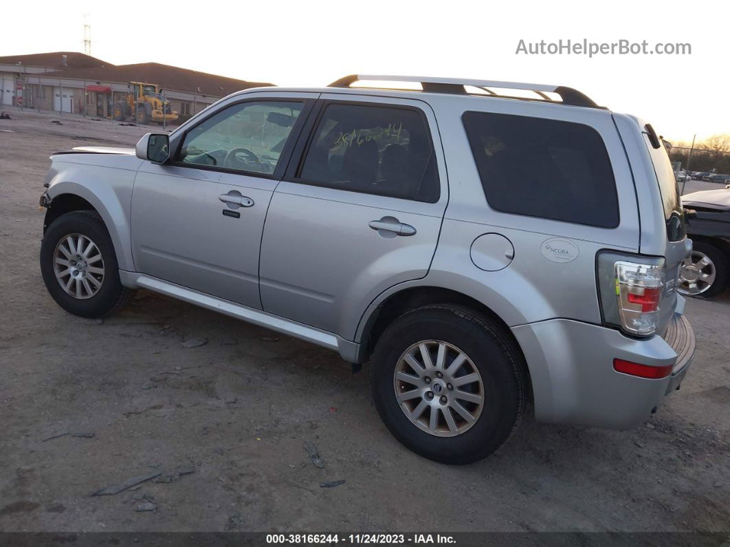 2010 Mercury Mariner Premier Silver vin: 4M2CN8HG4AKJ25209