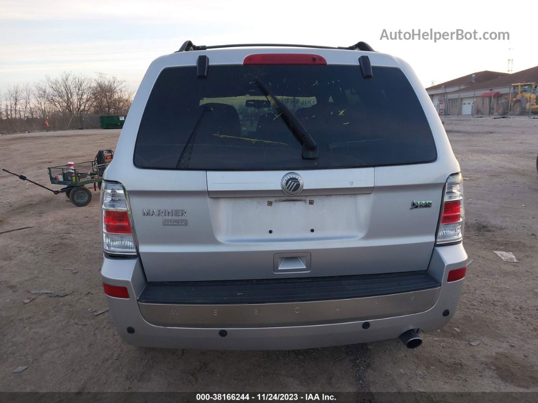 2010 Mercury Mariner Premier Silver vin: 4M2CN8HG4AKJ25209