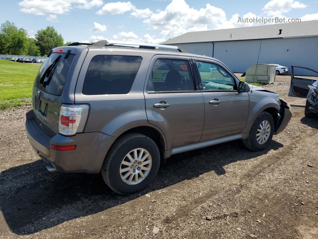 2010 Mercury Mariner Premier Серебряный vin: 4M2CN8HG4AKJ26473