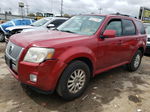 2010 Mercury Mariner Premier Red vin: 4M2CN8HG4AKJ26599