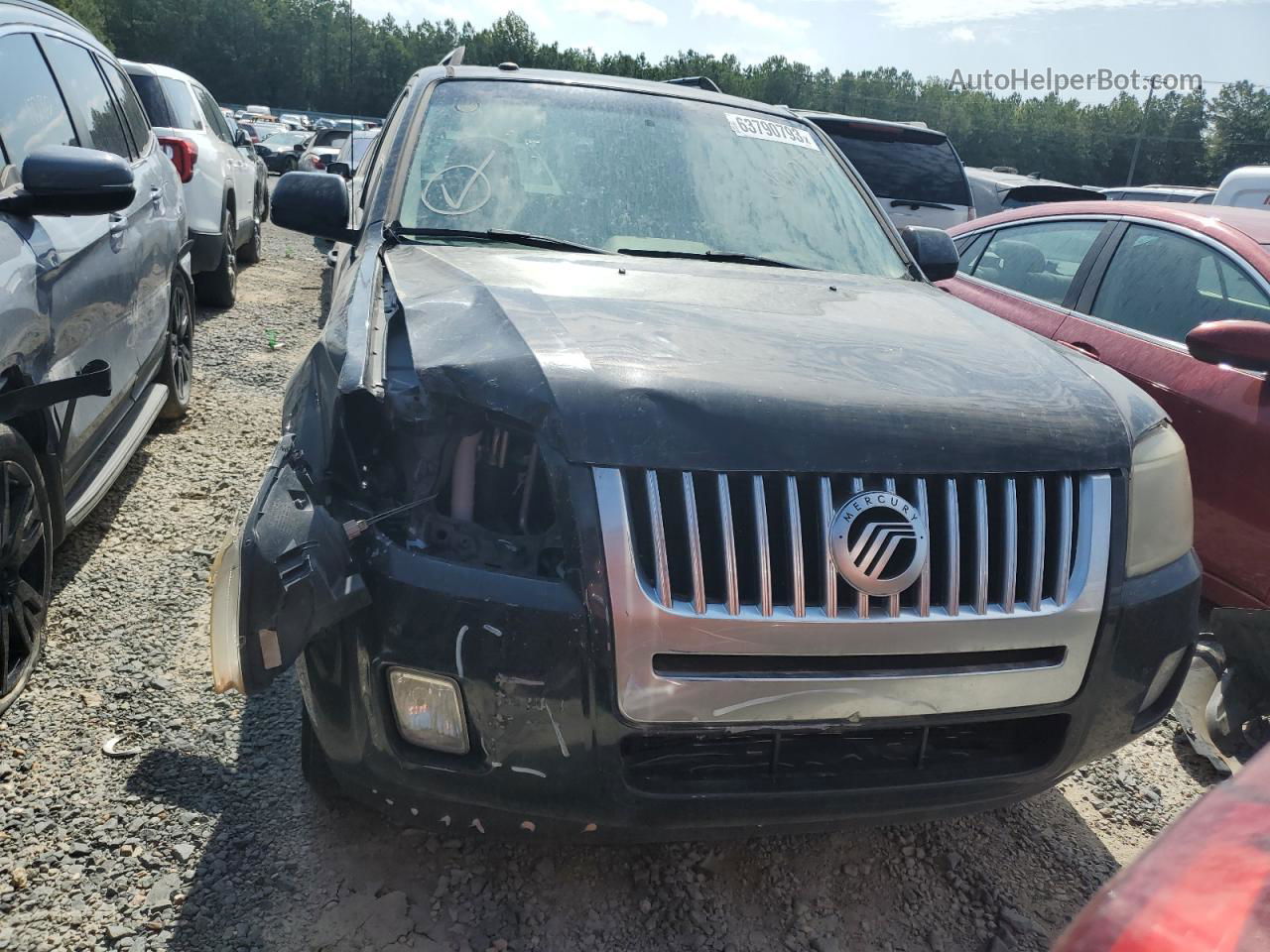 2011 Mercury Mariner Premier Black vin: 4M2CN8HG4BKJ01753