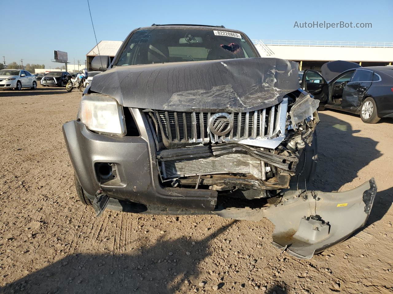 2011 Mercury Mariner Premier Gray vin: 4M2CN8HG4BKJ08086