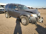 2011 Mercury Mariner Premier Gray vin: 4M2CN8HG4BKJ08086