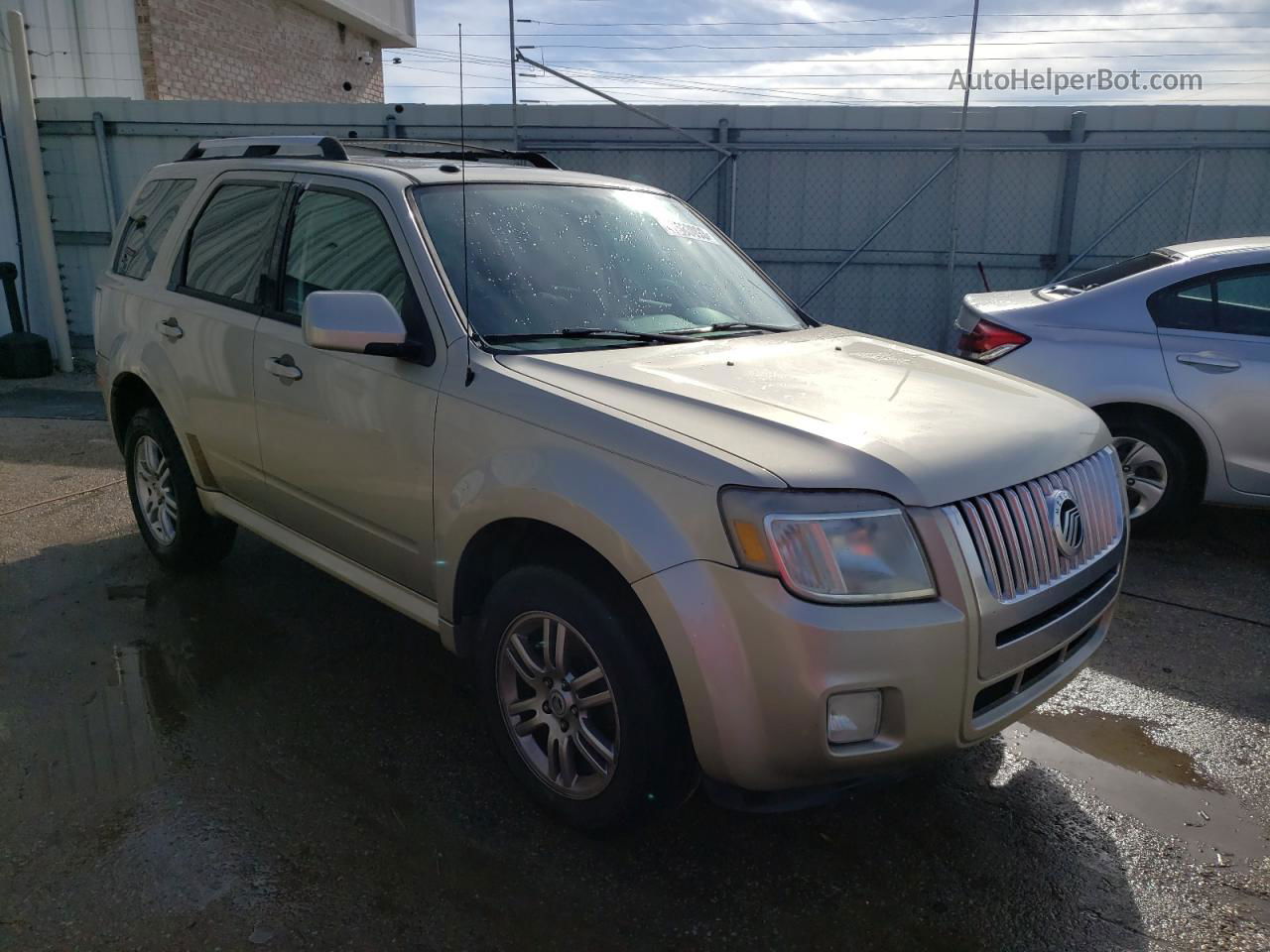 2010 Mercury Mariner Premier Beige vin: 4M2CN8HG5AKJ13036