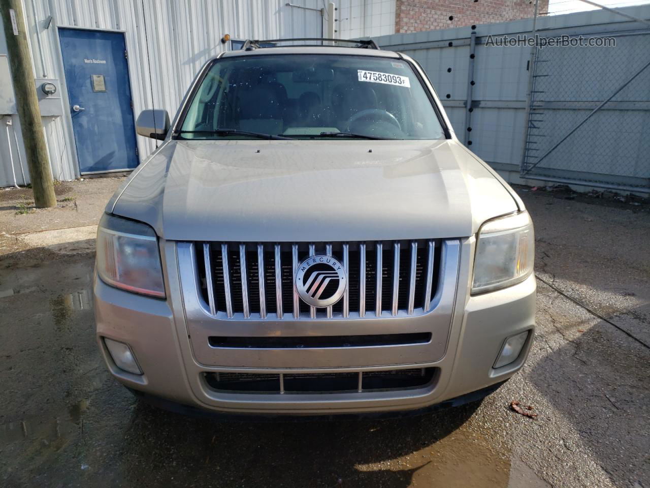 2010 Mercury Mariner Premier Beige vin: 4M2CN8HG5AKJ13036