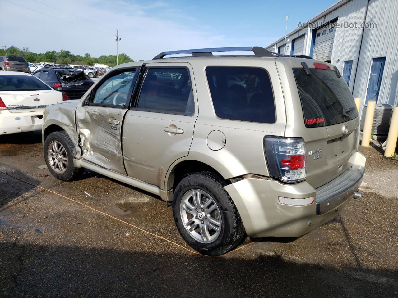 2010 Mercury Mariner Premier Beige vin: 4M2CN8HG5AKJ13036