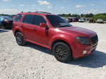 2010 Mercury Mariner Premier Red vin: 4M2CN8HG5AKJ14378