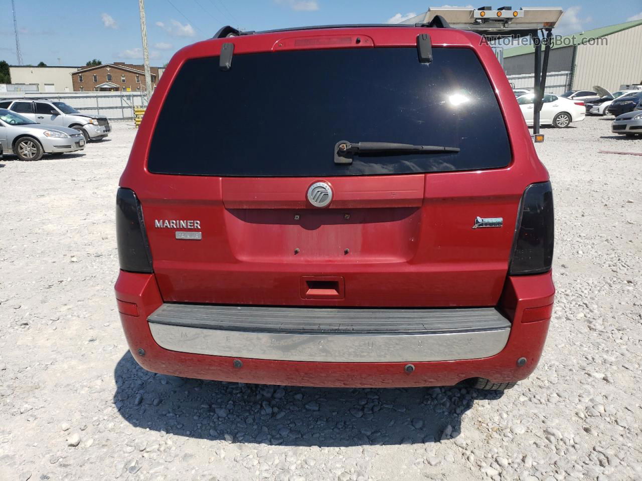 2010 Mercury Mariner Premier Red vin: 4M2CN8HG5AKJ14378