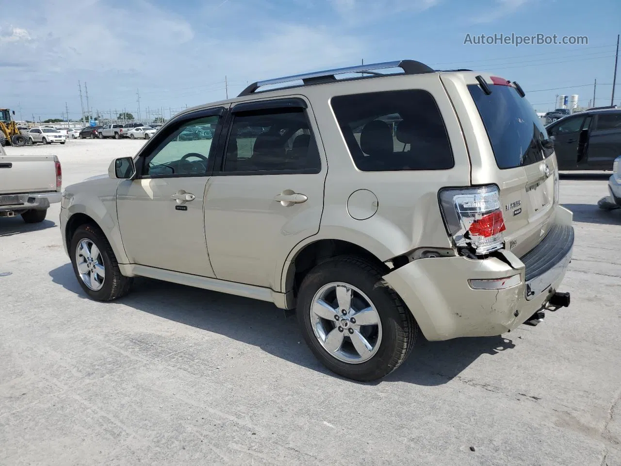 2011 Mercury Mariner Premier Золотой vin: 4M2CN8HG5BKJ02622