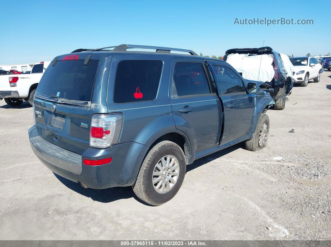 2011 Mercury Mariner Premier Blue vin: 4M2CN8HG5BKJ06993