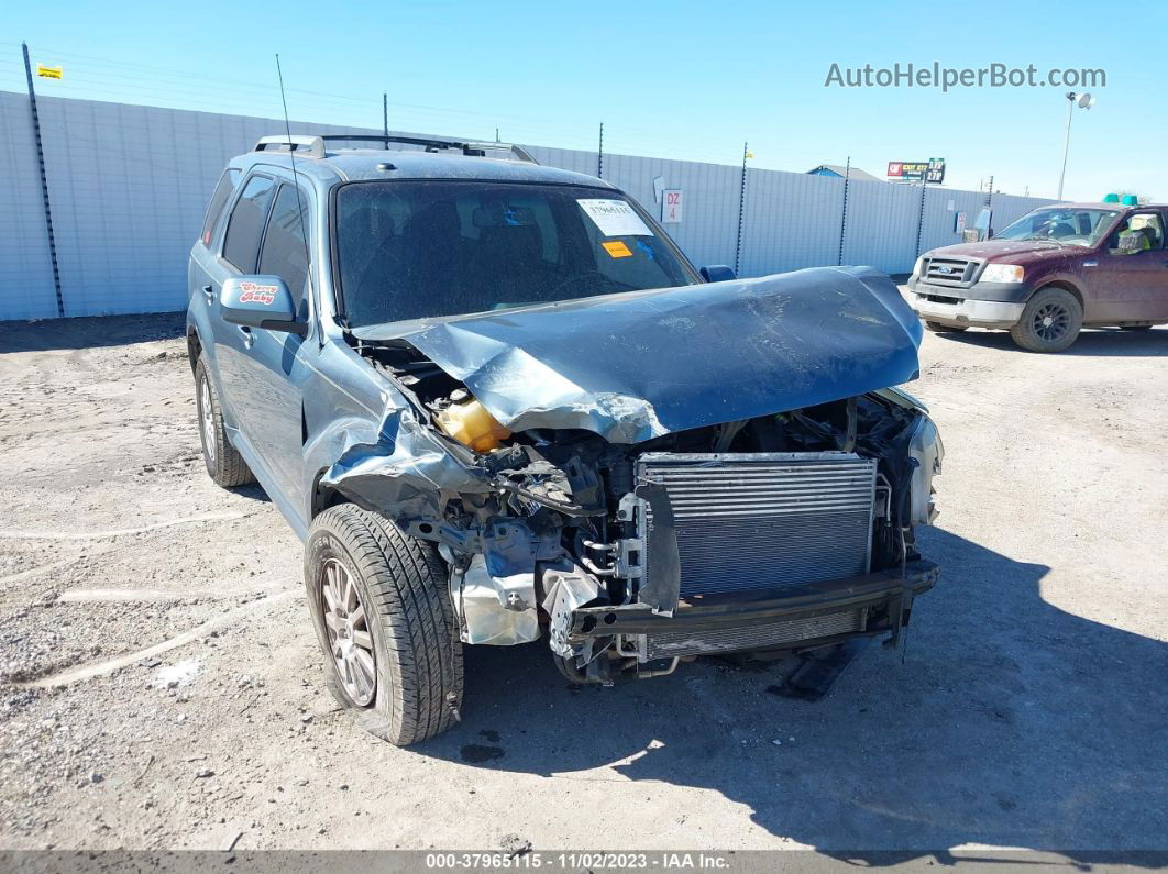 2011 Mercury Mariner Premier Blue vin: 4M2CN8HG5BKJ06993