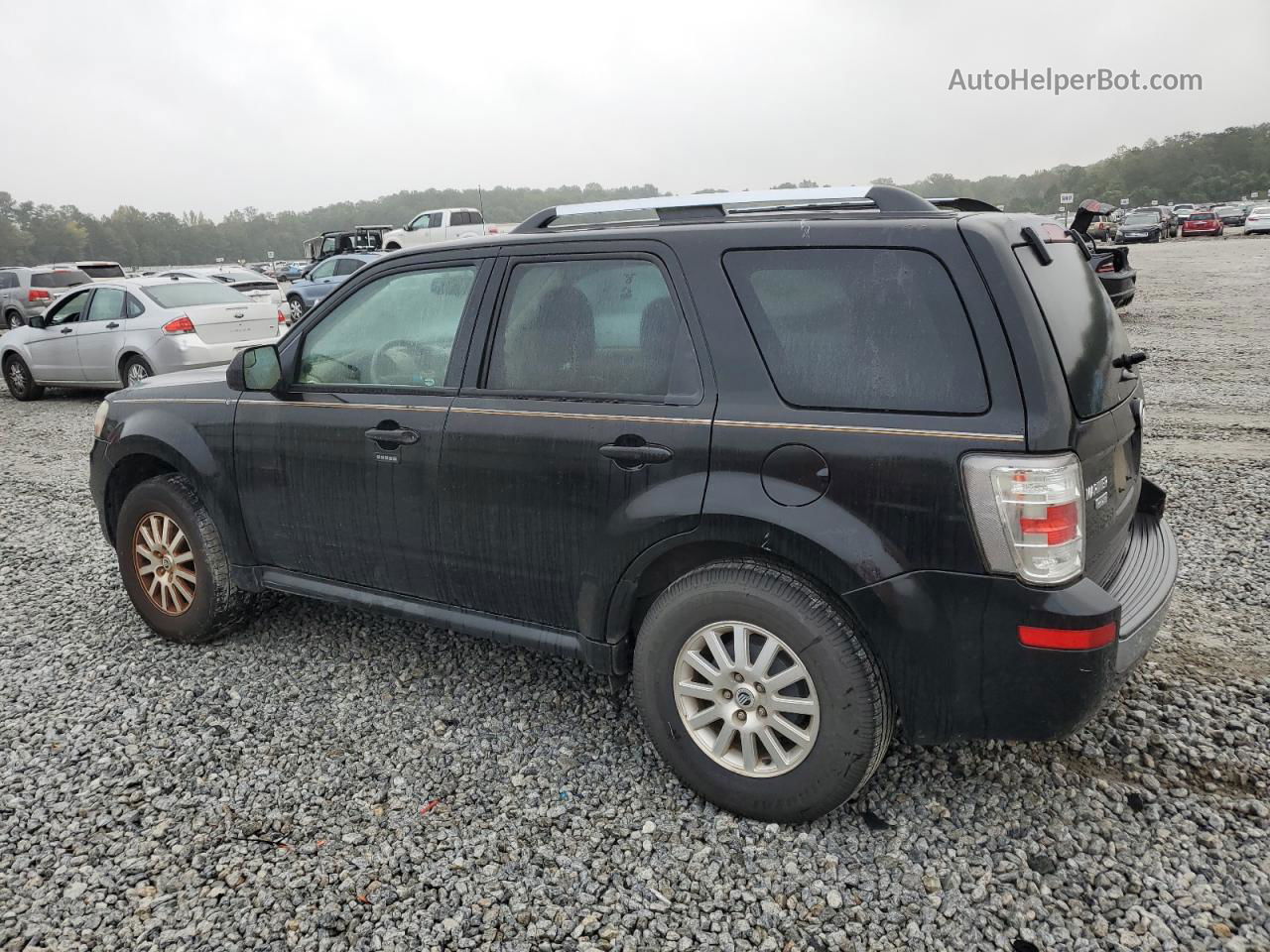 2011 Mercury Mariner Premier Black vin: 4M2CN8HG5BKJ07965