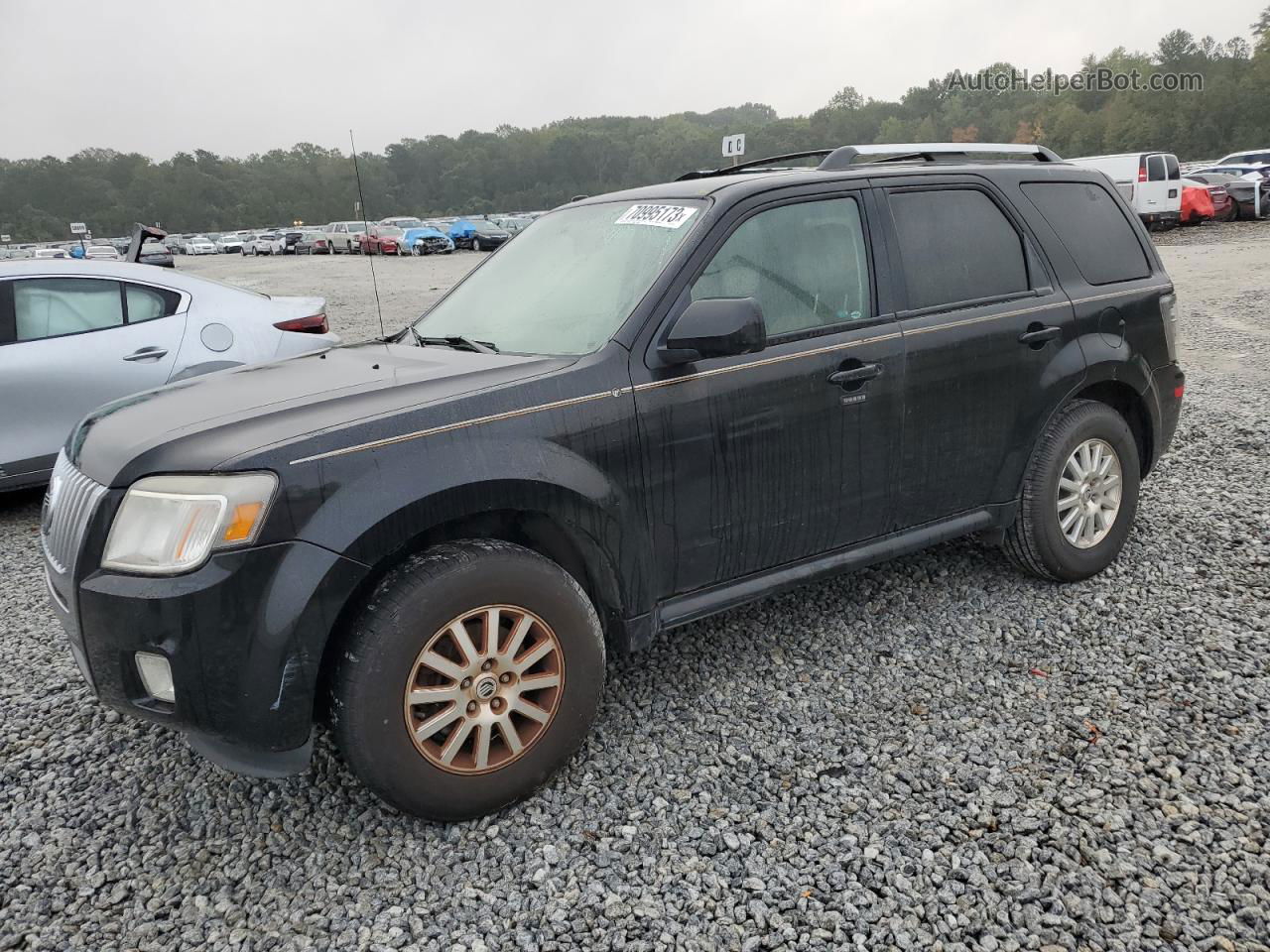 2011 Mercury Mariner Premier Black vin: 4M2CN8HG5BKJ07965