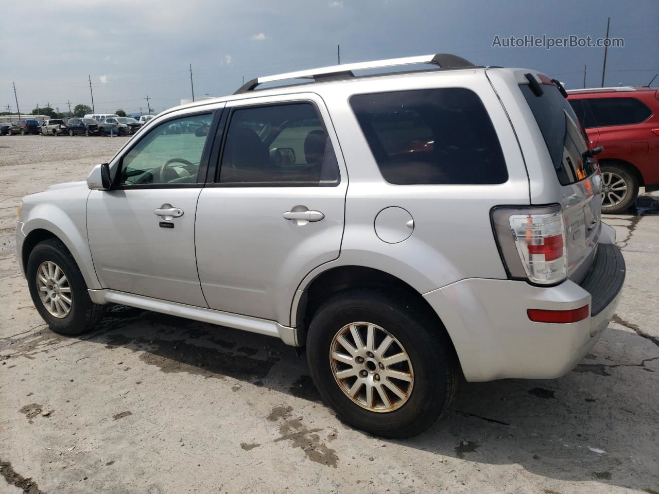 2011 Mercury Mariner Premier Silver vin: 4M2CN8HG5BKJ08307