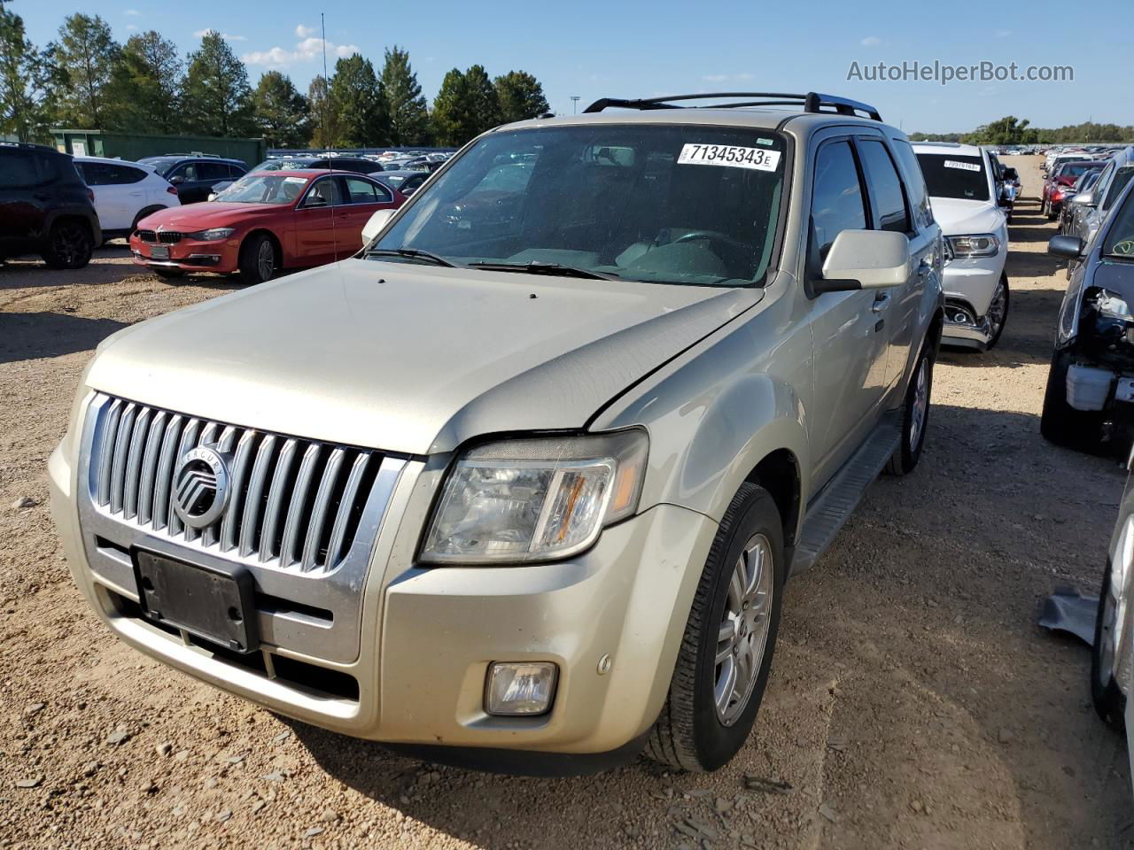 2010 Mercury Mariner Premier Tan vin: 4M2CN8HG6AKJ11764