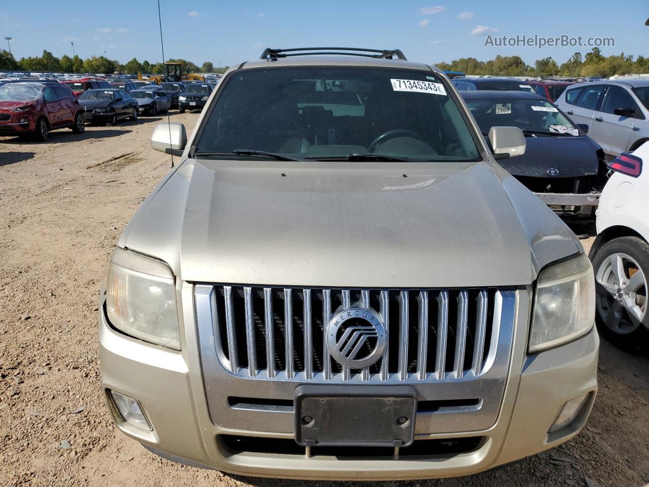 2010 Mercury Mariner Premier Tan vin: 4M2CN8HG6AKJ11764