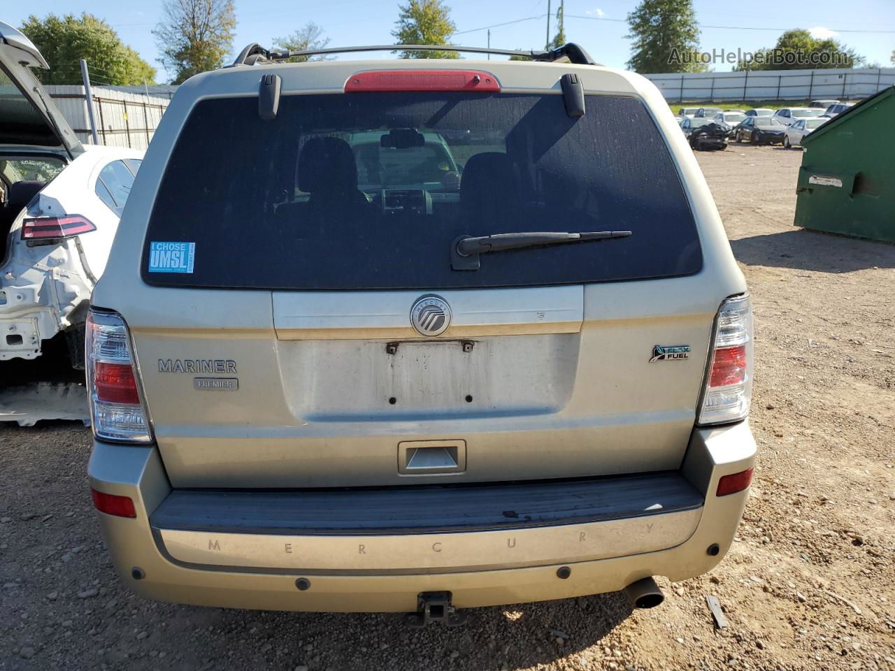 2010 Mercury Mariner Premier Tan vin: 4M2CN8HG6AKJ11764