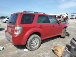 2010 Mercury Mariner Premier Maroon vin: 4M2CN8HG6AKJ13594