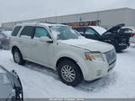 2010 Mercury Mariner Premier Cream vin: 4M2CN8HG6AKJ17791