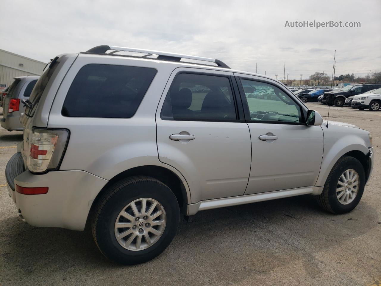 2010 Mercury Mariner Premier Серебряный vin: 4M2CN8HG6AKJ20075