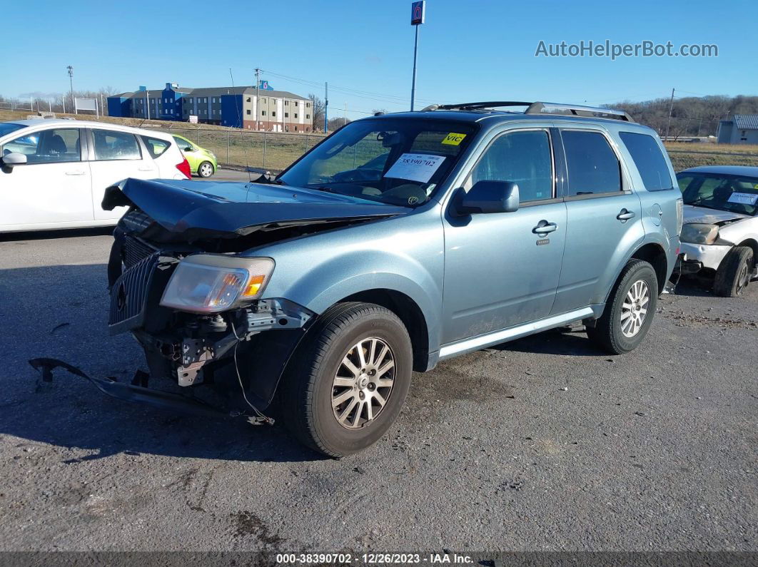 2011 Mercury Mariner Premier Blue vin: 4M2CN8HG6BKJ06372