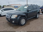 2010 Mercury Mariner Premier Gray vin: 4M2CN8HG7AKJ10316