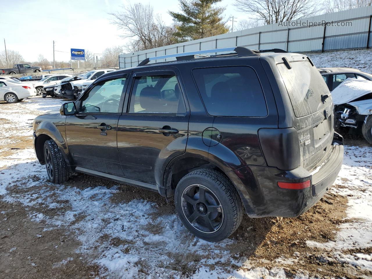 2010 Mercury Mariner Premier Черный vin: 4M2CN8HG7AKJ14169