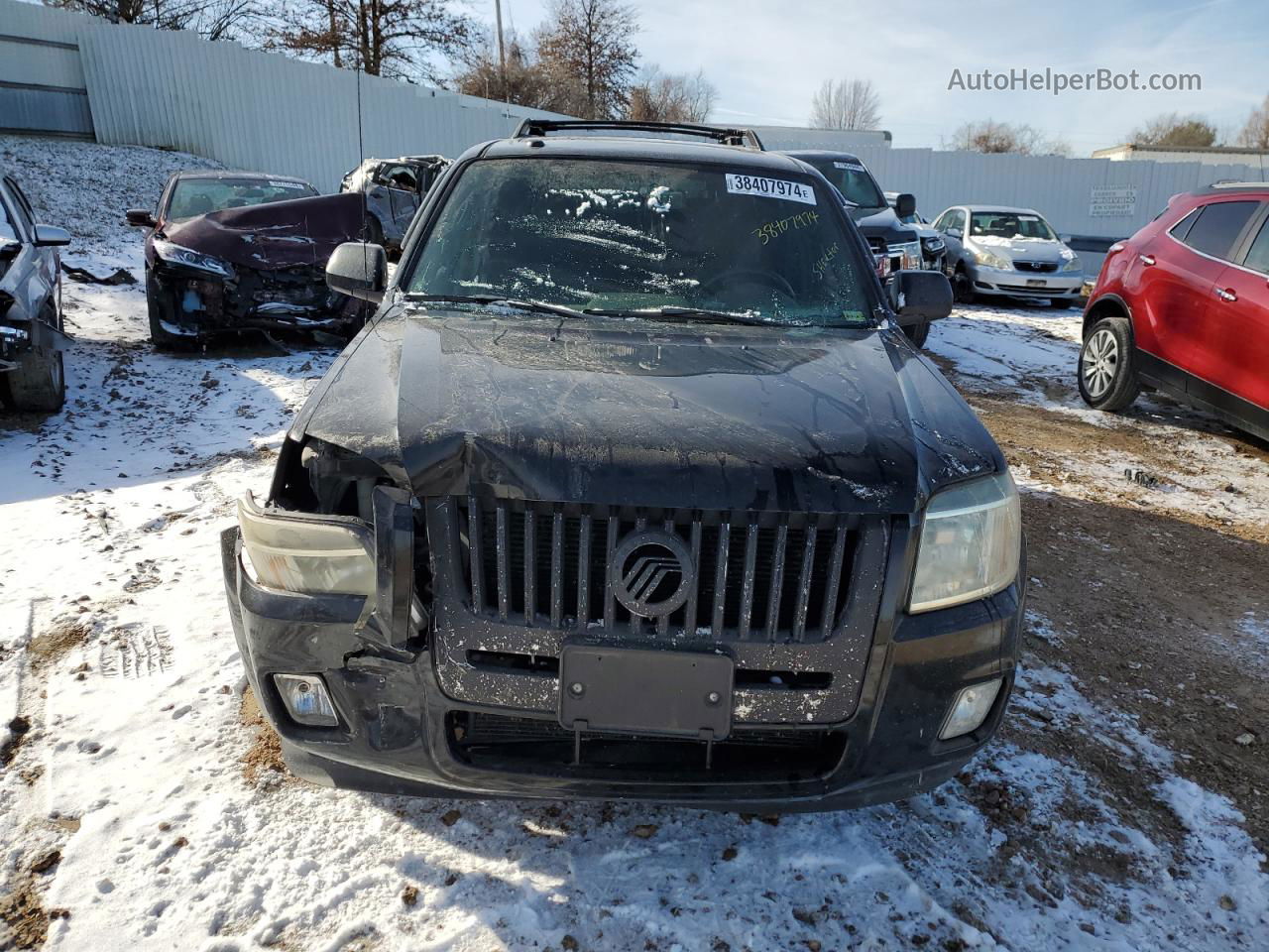 2010 Mercury Mariner Premier Black vin: 4M2CN8HG7AKJ14169