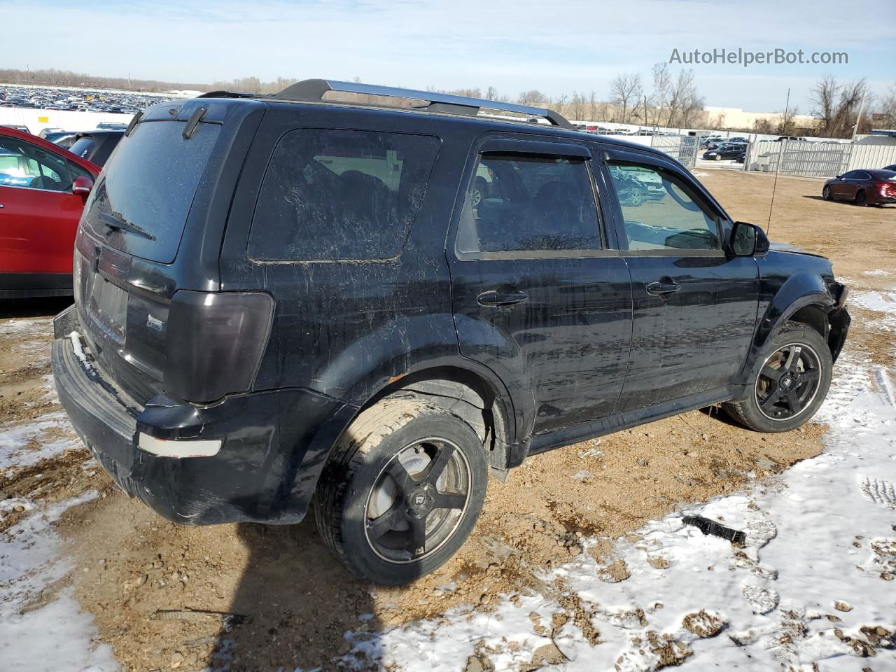 2010 Mercury Mariner Premier Black vin: 4M2CN8HG7AKJ14169